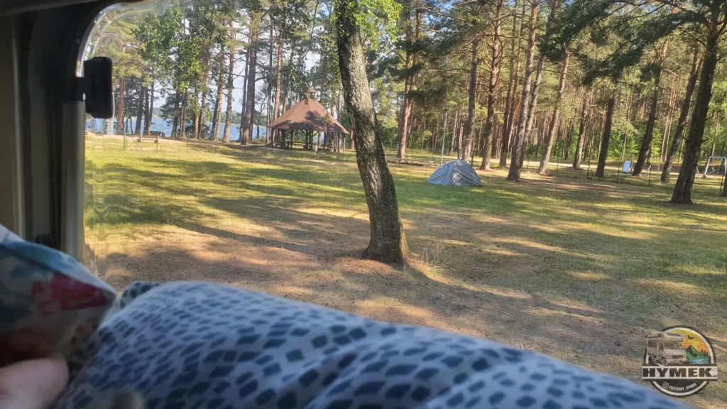 Widok z okna - Koczała CAMP - Hymek.pl