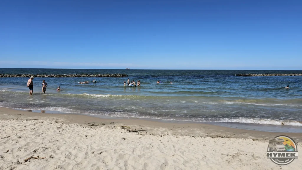 Plaża i morze w Darłówku Wschodnim - Hymek.pl