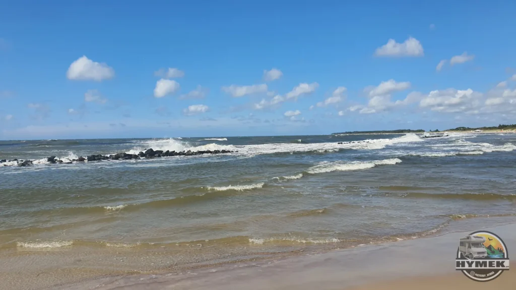Plaża i morze w Darłówku Wschodnim - Hymek.pl