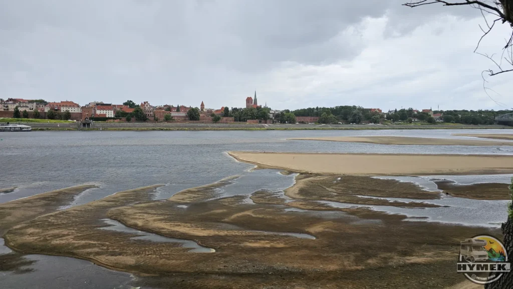 Wisła z widokiem na Toruń - Hymek.pl