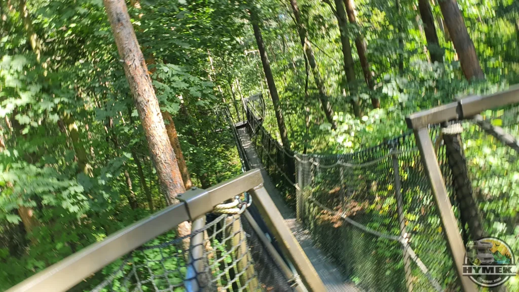 Park "Dolina Wkry" - Spacer w koronach drzew Pomiechówek - Hymek.pl