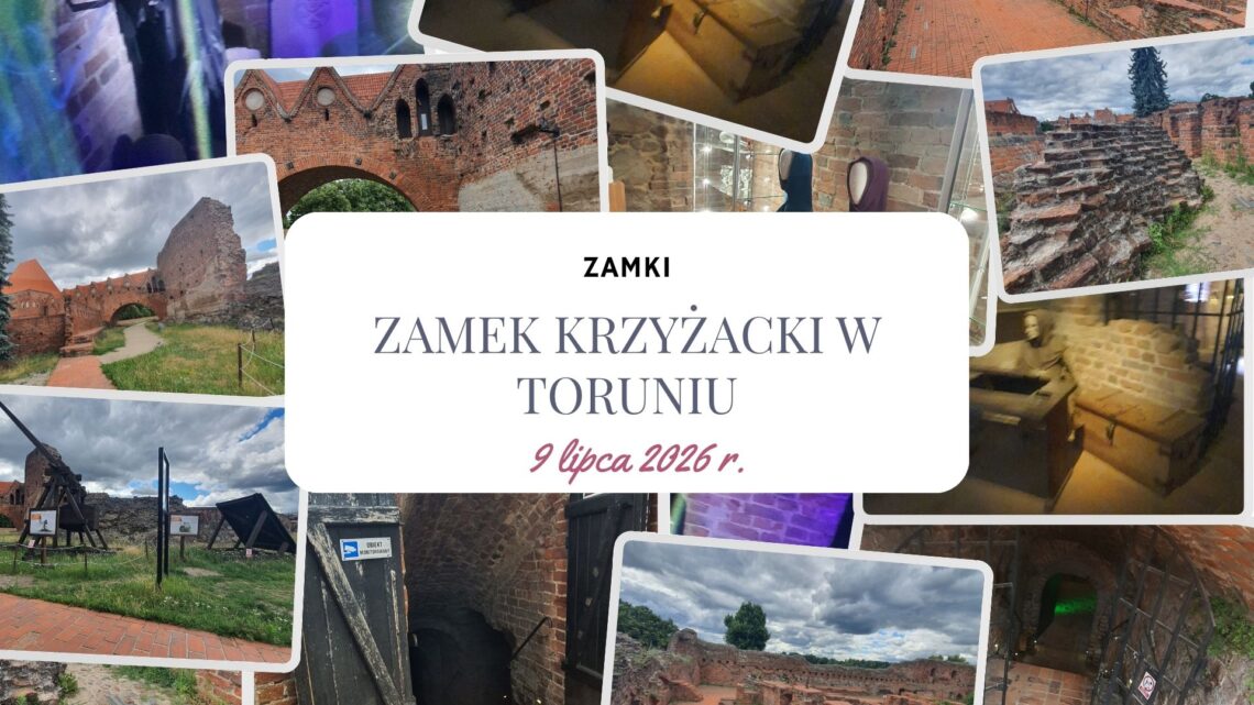 Średniowiecze w wersji obronnej, czyli ruiny Zamku Krzyżackiego w Toruniu - Hymek.pl
